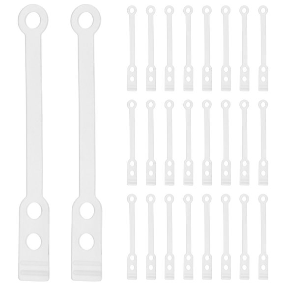 Miangastore 35pcs Hair Perm Rod Elastic Band Hair Roller Elastic Band Hair Curler Rubber Band