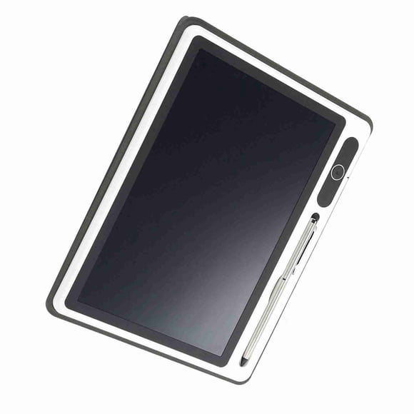 Flexible LCD Writing Tablet, Pressure Sensor Low Power Consumption Digital Notebook with Faux Leather Case and Pen