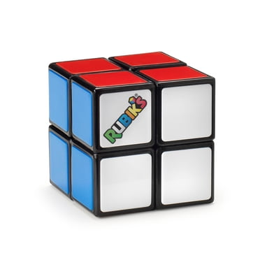 Rubik’s Mini 2x2, 2x2 Classic Color-Matching Puzzle, Pocket Size Brain-Teasing Puzzle Toy, Packaging May Vary