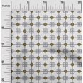 thumbnail image 1 of Tissu Lycra Polyester Pomme Carré & Triangle Géométrique Tissu Imprimé 1 Yard 56 Inch Wide, 1 of 4