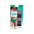 thumbnail image 4 of Culottes bikini côtelées en microfibre pour femmes, ensemble de 6 assortis, 4 of 5