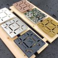 thumbnail image 4 of FROSCH Kit de Grille de Vidange de Douche 4 Pouces" Acier Inoxydable - Design Dash (Brossé), 4 of 4