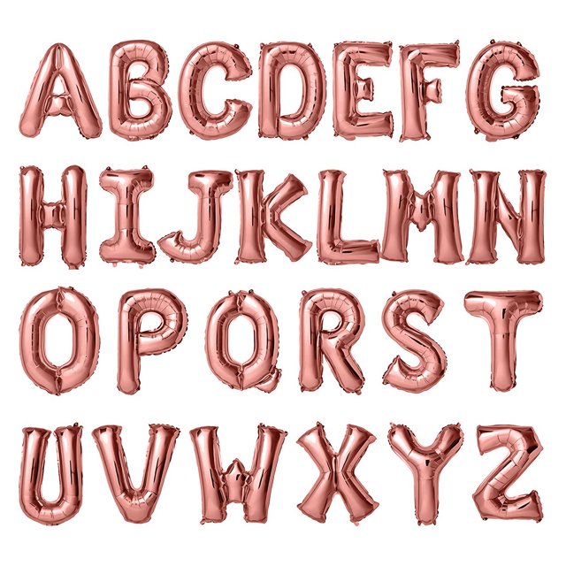 Decoration Letters Balloons Wedding Birthday Party And Balloons Gender Reveal 2 Fast 2 Curious Birthday Decorations Cars Theme Birthday Party Decorations Balloons Bulk Train Party Decorations