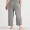 thumbnail image 4 of JUNWELL Women‘s Knit Cropped Sleep Pants  Sizes S to 3X, 4 of 6
