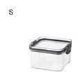 thumbnail image 3 of HEVIRGO Multifunctional Food Jars Candy Storage Cookie Jars with Lids Space Saving Clear Food Containers with Lids Suitable for Refrigerator Kitchen, S(15.6 oz), 3 of 10