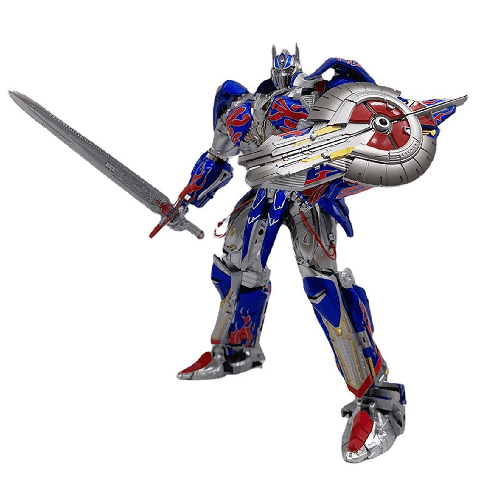 Dupurit Transformer Action Figure，Optimus Prime Last Knight Leader Class Action Figure