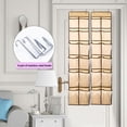 thumbnail image 3 of Aqestyerly Over The Door Shoe Rack Hanging Shoe Organizer with Mesh Pockets Door Shoe Storage Rack for Closet Entryway Space Saving HWRETIE, 3 of 6