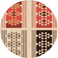 thumbnail image 1 of Ahgly Company Tapis d'Intérieur Lavable en Machine Carré Transitionnel Kaki Or, 3 Pieds Carré, 1 of 7