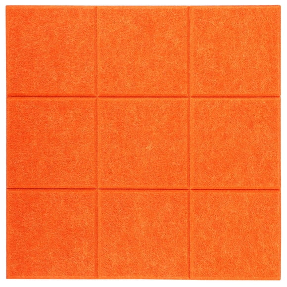 EXHUMKY Practical Design Felt Board Orange For Home Decor 1Pcs