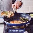 thumbnail image 4 of Blue Diamond Cookware Diamond Infused Ceramic Nonstick 8" Frying Pan Skillet, PFAS-Free, Dishwasher Safe, Oven Safe, Blue, 4 of 4