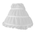 thumbnail image 1 of Elastic Design Fastener Adjustable Straps 3-Hoop Crinoline Petticoat Underskirt Age, 1 of 8