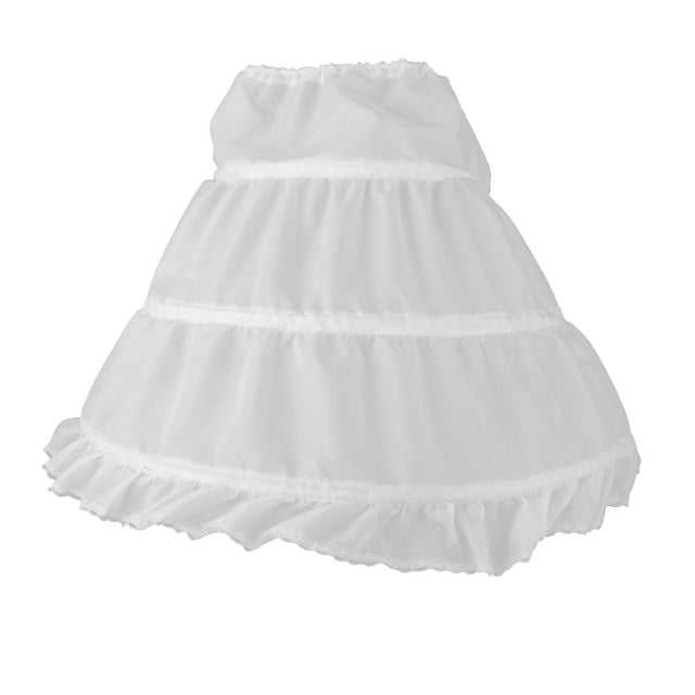 Elastic Design Fastener Adjustable Straps 3-Hoop Crinoline Petticoat Underskirt Age