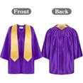 thumbnail image 3 of TZEWGL Tees For Girl Boy Kindergarten Graduation Gown Tassel Preschool Sash Top With Cap Set For Infnants size 2-3T, 3 of 6