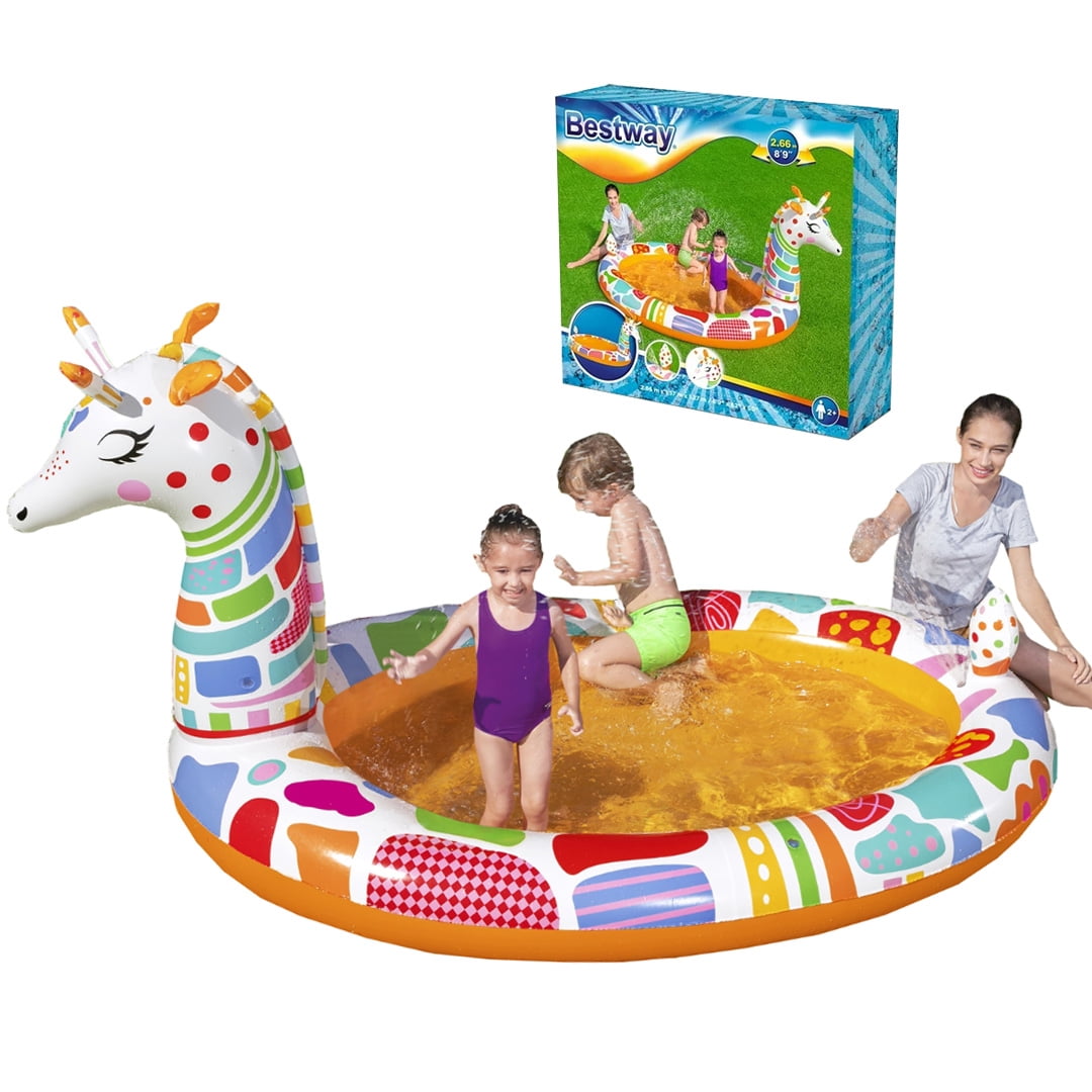 H2OGO! Groovy Giraffe Inflatable Play Pool For Kids