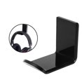 thumbnail image 3 of Headphone Wall Hanger Computer Headset Earphone Display Holder Acrylic Wall Mounted Hook, 3 of 9