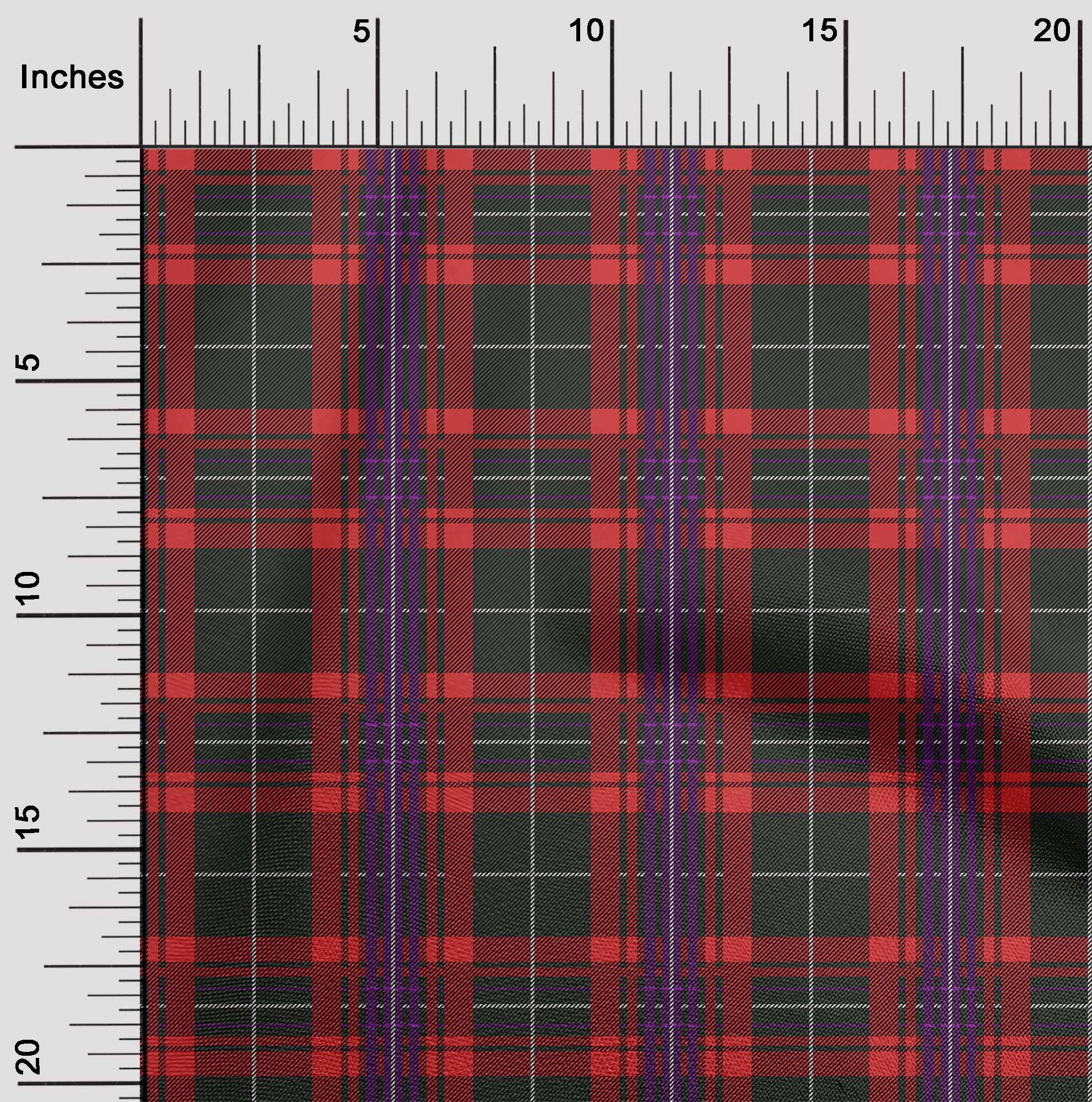 oneOone Cotton Poplin Fabric Tartan Check Fabric Prints By Yard 42 Inch Wide