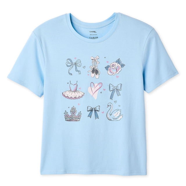 George Girls' Graphic T-Shirt