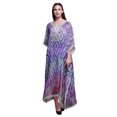 thumbnail image 1 of Phagun Caftan de Plage à Panneaux Ikat, Paréo de Bikini, Robe Maxi pour Femmes, Long Caftan-S-L, 1 of 5