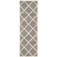 thumbnail image 1 of Safavieh Amherst Tapis Intérieur Extérieur Gris Foncé - 2 Pieds3 Pouces x 9 Pieds, 1 of 5