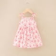 thumbnail image 1 of LSLJS Robe d'Été Sans Manches à Bretelles pour Tout-Petites Filles, Imprimé Graphique, Vêtements pour Enfants, 1 of 3