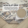 thumbnail image 5 of Mohawk Home 6' Square Rug Pad, 1/4" Thick Felt with Latex Rubber Gripper, Grey, 5 of 5