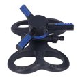 thumbnail image 3 of Rotating Watering Nozzle, Water Sprinkler Trifurcate Plastic Convenient  For Lawn Irrigation, 3 of 8