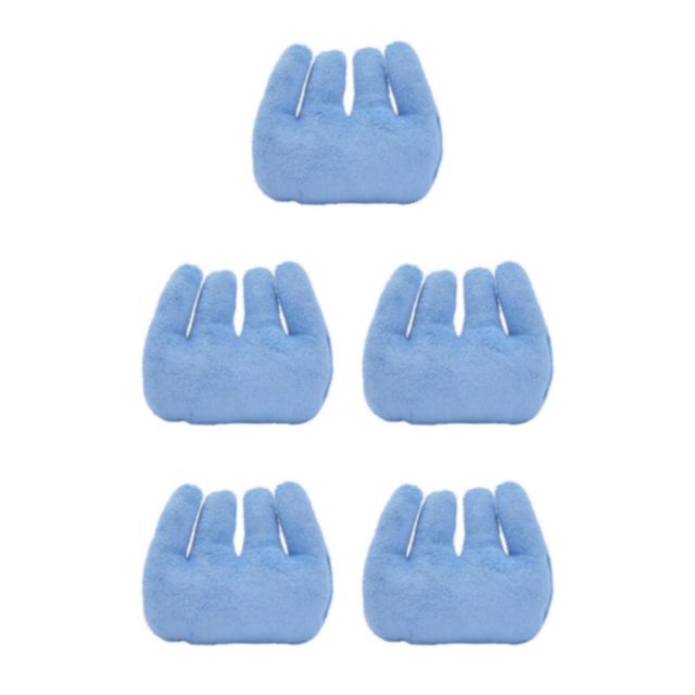 Transemion Adjustable Hand Contracture Prevention Tool for Patients and User-Friendly Blue 10x10cm 5Set