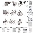 thumbnail image 2 of Tampon Transparent DIY Motifs Assortis Tampon en Silicone Tampon Décoratif, 2 of 3