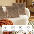 thumbnail image 4 of EGNMCR Home Decor, Room Decor 17.72 Inches One Sided Pattern Pillow Cover Cushion Cover Sofa Living Room Decorative Pillow Cover Decorations Suitable For Sofa And Bedroom polyester pillowcase, 4 of 6
