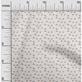 thumbnail image 2 of oneOone Cotton Poplin White Fabric Asian Japanese Floral Sewing Material Print Fabric By The Yard 56 Inch Wide, 2 of 5