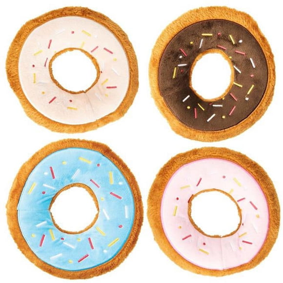 Ethical Product 077234545393 7.5 in. Spot Tasty Donuts Assorted Dog Toy