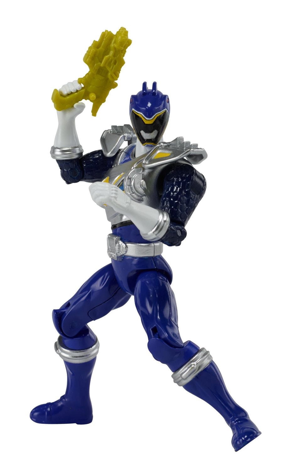 Figurine Power Rangers Dino Super Charge - Héros d'action Ranger bleu Dino Drive