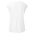 thumbnail image 5 of SHOPESSA Vêtements Grande Taille pour Femmes Mode T-Shirts Amples à Imprimé pour Femmes Col Rond Décontracté Manches Courtes Hauts Décontractés, 5 of 5