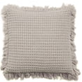 thumbnail image 1 of Mainstays Decorative Cushion Cover - Rowan Taupe, Textured Accent Pillow, 1 of 5