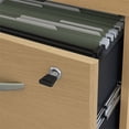 thumbnail image 4 of Series C RH L Shaped Desk with Drawers in Light Oak - Engineered Wood, 4 of 7