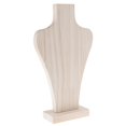 thumbnail image 1 of P/M/G Bois Naturel Non Peint pour Présentation de Collier - 0,5 cm, 1 of 8