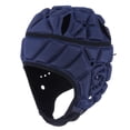thumbnail image 1 of Surlim Soft Helmet for Flag Football Scrum Cap Soft Shell Helmet Rugby Headgear for Youth Adults (Navy Blue Large), 1 of 5