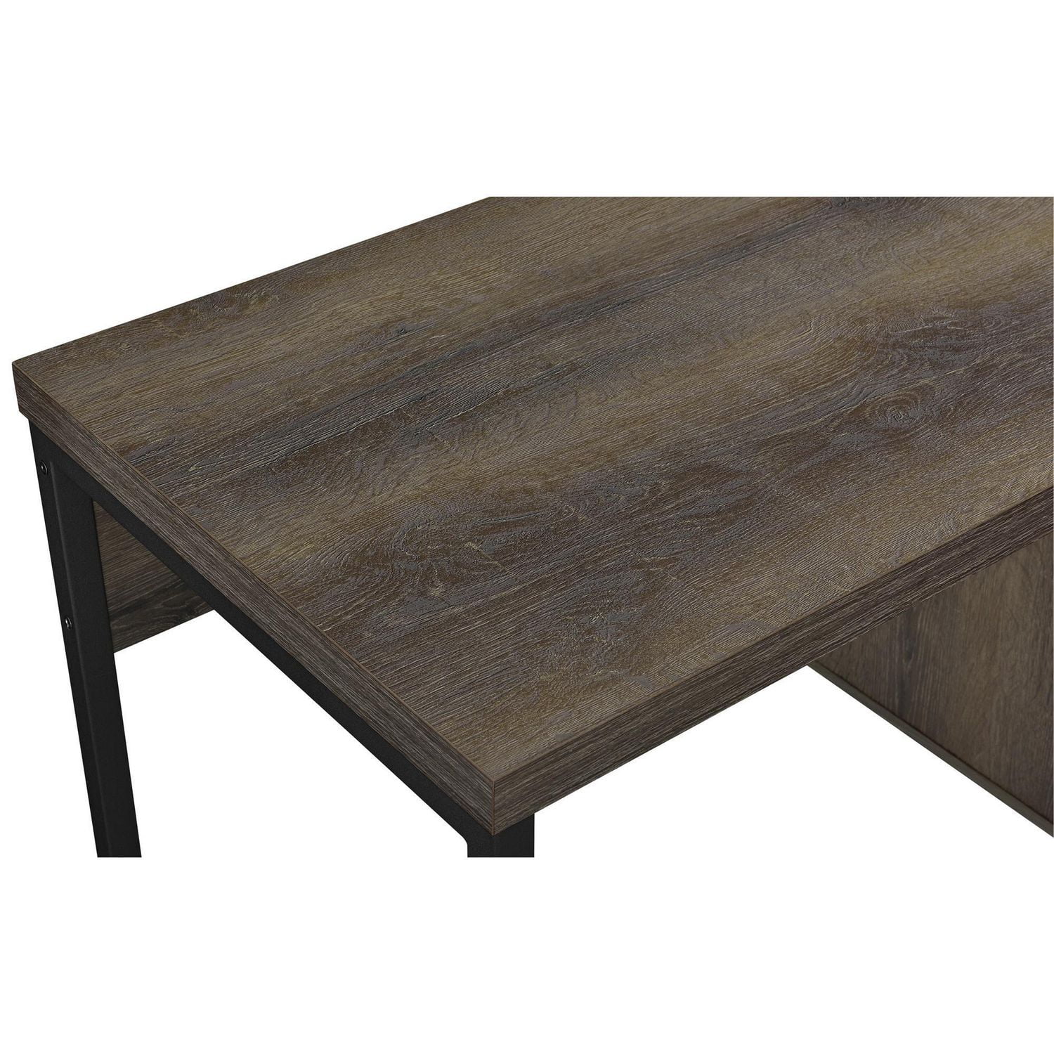 Candon Computer Desk, Medium Brown