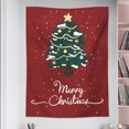 thumbnail image 2 of Birdeem Christmas Decoration Hanging Cloth Party Holiday Christmas Tree Background Cloth Gift, 2 of 10