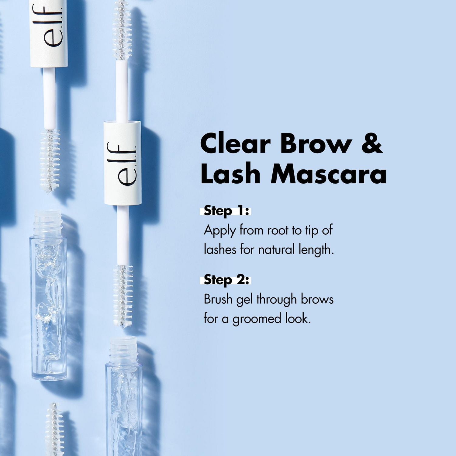e.l.f. Cosmetics Mascara Transparent pour Cils & Sourcils