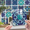 thumbnail image 2 of TIELUTT 10pc Peel and Stick Ceramic Tile Paste 3D Lattice Ceramic Tile Paste DIY Inspirational Quotes Decals Colorful Wall Decal Welcome Wall Decal Chalk Wall Sticker Wall for Kids Room, 2 of 6