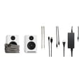 thumbnail image 1 of Audioengine A2+ Haut-Parleurs d'Ordinateur Sans Fil Alimentés avec Bluetooth aptX (Blanc à Fini Très Lustré), 1 of 7