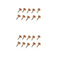 thumbnail image 4 of mmirethe Shoe Repair Replacement Dowels High Heel Tips Taps Pads Enhanced Performance Apricot Thick 9mm 9mm Thick Pin 2Set, 4 of 6