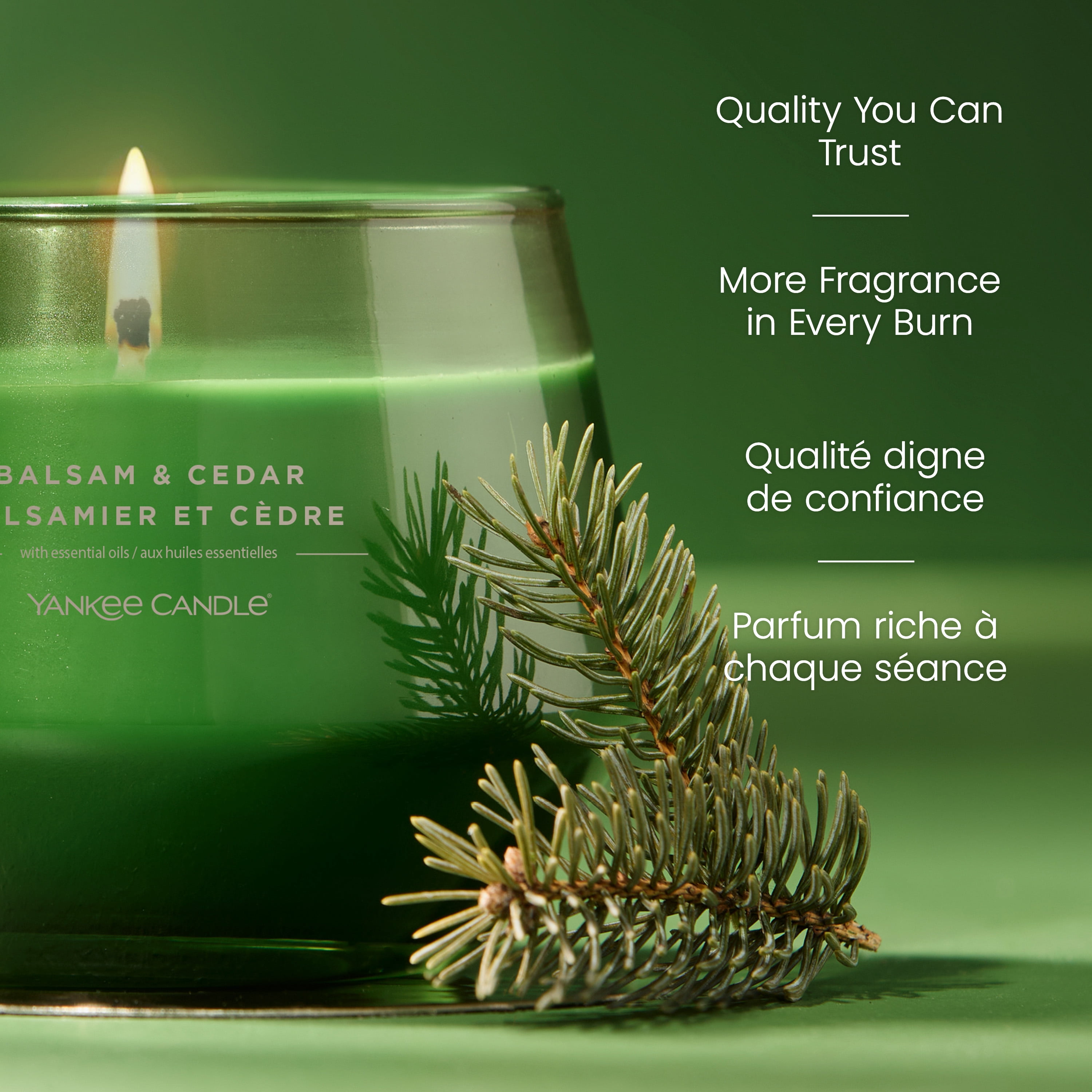 Bougie en pot parfumée Yankee Candle, collection Studio