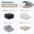 thumbnail image 3 of Gymax Climb and Crawl Foam Block Play Set for Children Development Indoor Active Play, 3 of 10