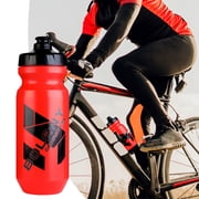 Sport Insulated Water Bottle, Xinsrenus Leak Proof Squeeze Water Bottles For Sports & Bike, Double Wall Insulated Bicycle Water Bottle With Handle For Gym Cycling Hiking, Red
