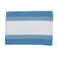 thumbnail image 1 of Stripe Chenille Bath Mat 20X28 Blue, 1 of 4
