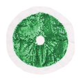 thumbnail image 1 of Christmas Tree Skirt 31.49 in Round Red Yellow Green Pink Brown Cloth Holiday Decoration for Tree Base, 1 of 6
