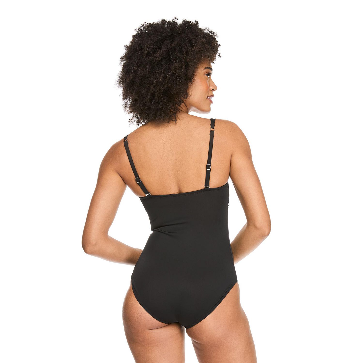 George Women's V-Wire One Piece Swimsuit