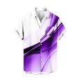 thumbnail image 2 of Styesk T-Shirts pour Hommes Col Rabattu Fluide Léger Manches Courtes Cardigan Boutonné Haut Chemise Manches Courtes Col Rabattu Haut Chemise, 2 of 4